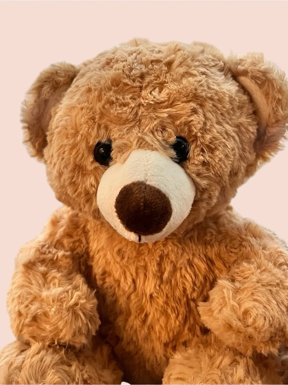 Plush Brown Teddy Bears - Soft Cuddly Stuffed Animals for Kids (set of 4)